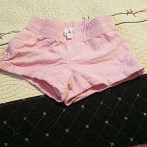 Cute pink shorts girls size 5